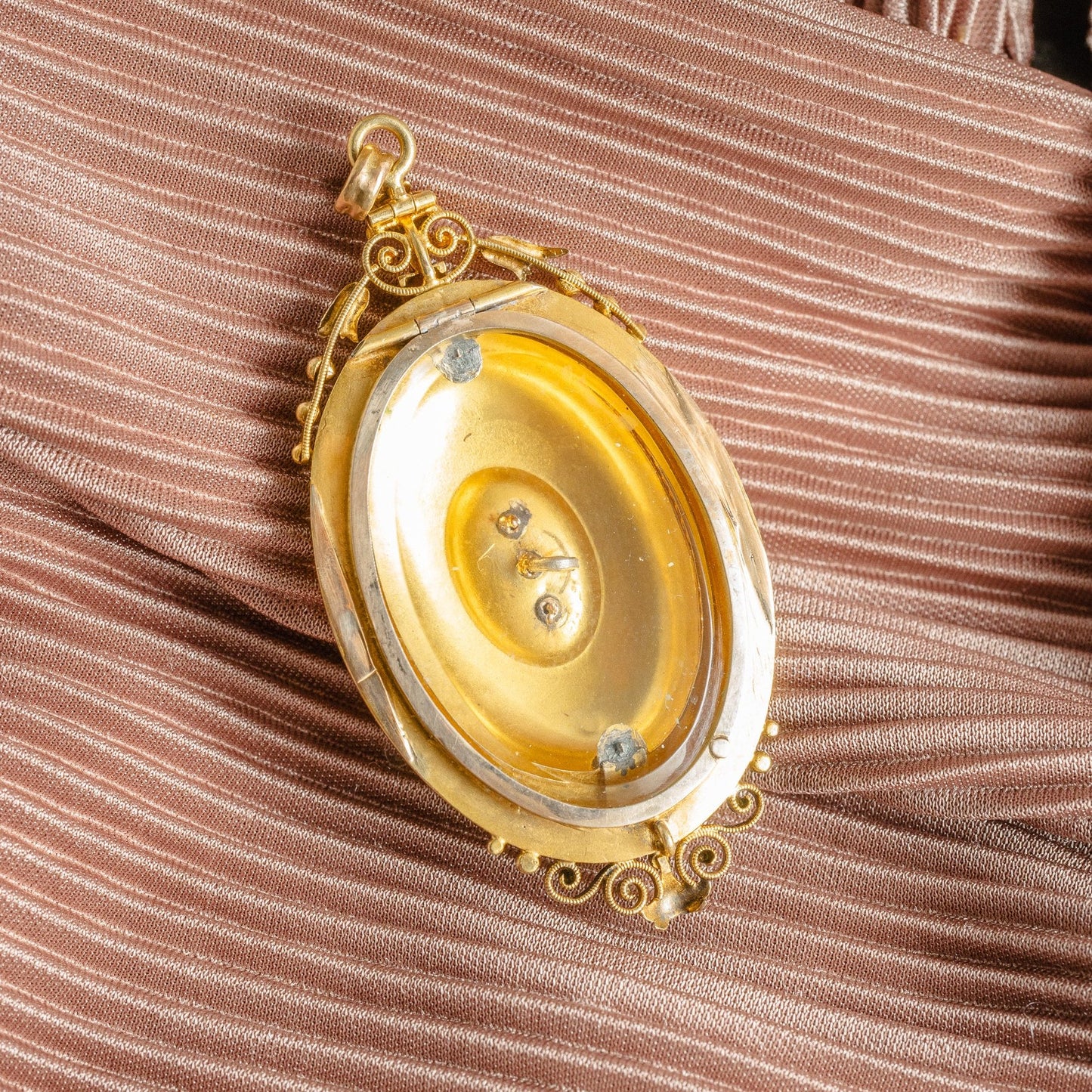 Victorian Turquoise 10k Locket