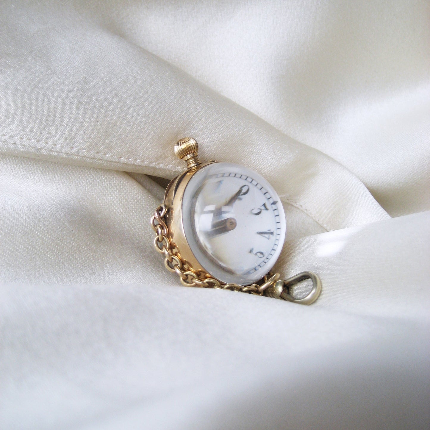 Edwardian Rock Crystal “Pool of Light” Watch Pendant