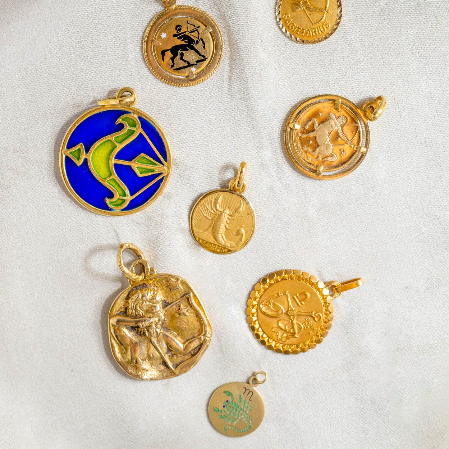 Vintage French Libra Pendant by Perroud