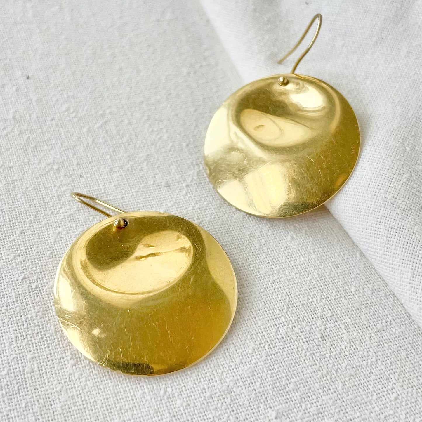 Round Earrings in 18K by Elsa Peretti for Tiffany + Co.