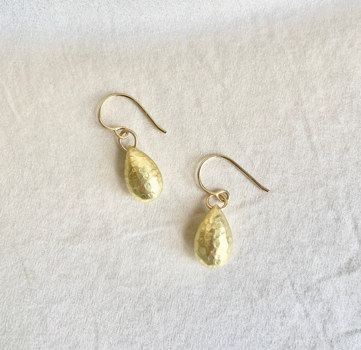 Sculptural drop earrings