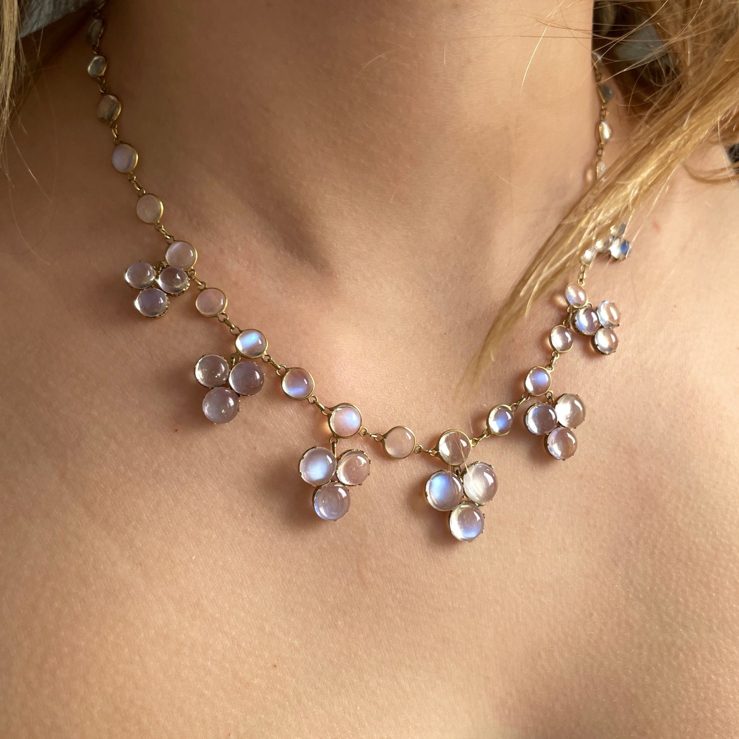 Edwardian Moonstone Necklace, circa 1910