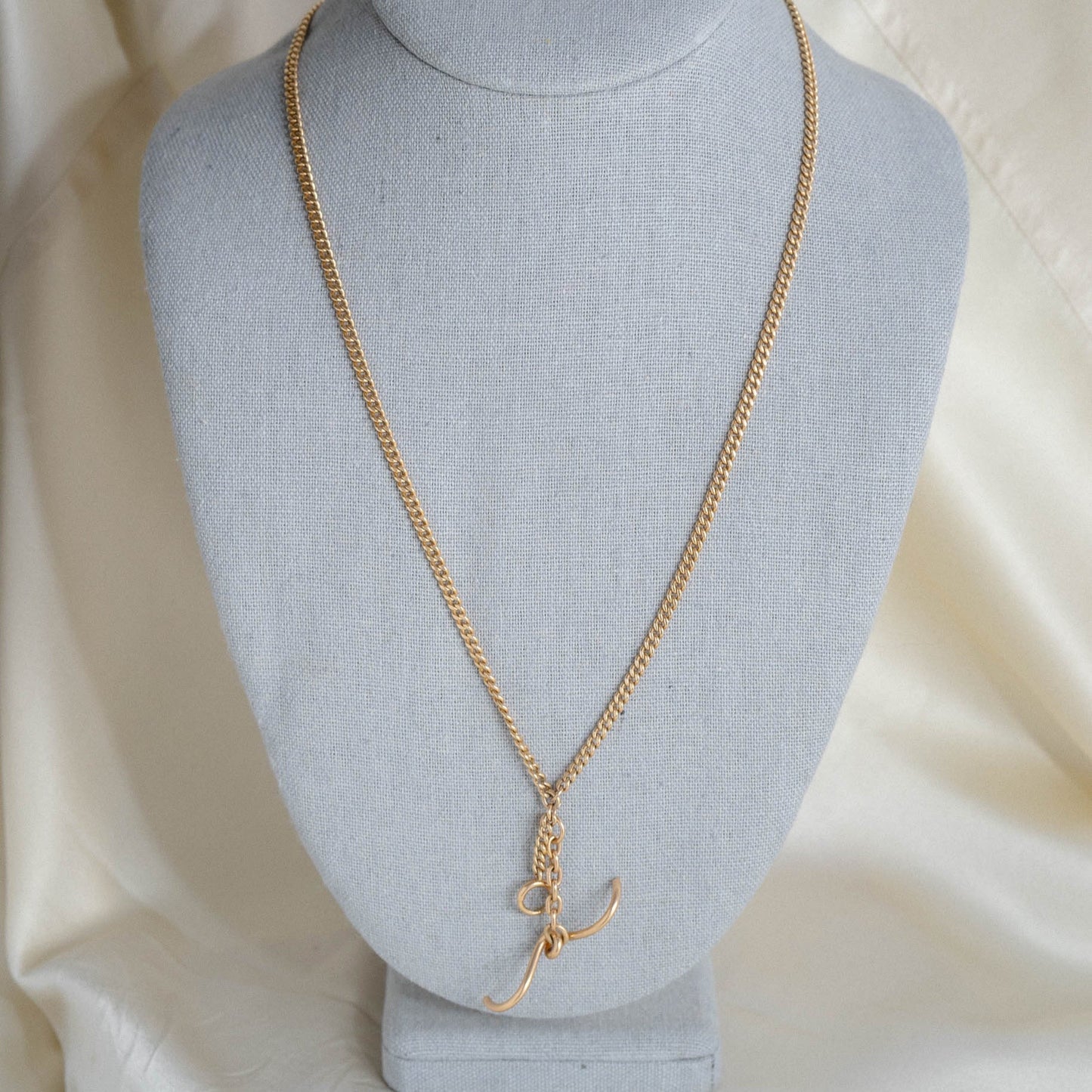 Solid 14k Gold 22 inch Cuban Curb Pocket Watch Chain Necklace