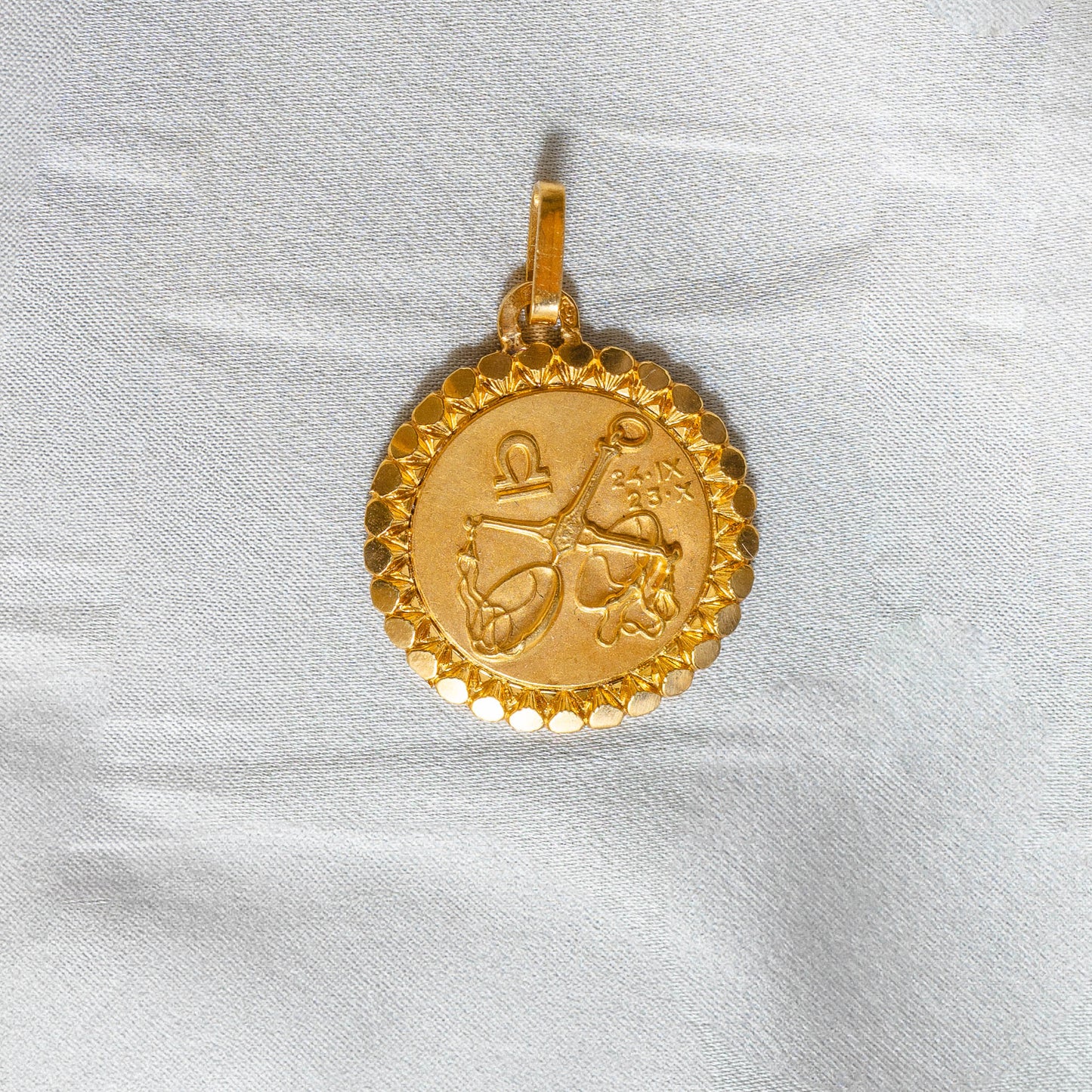 Vintage French Libra Pendant by Perroud