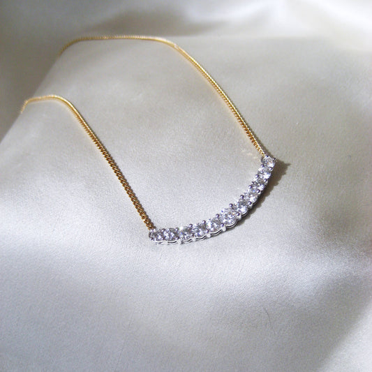 The Diamond Line Necklace