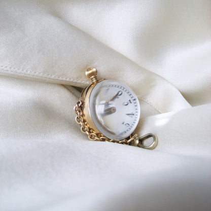Edwardian Rock Crystal “Pool of Light” Watch Pendant
