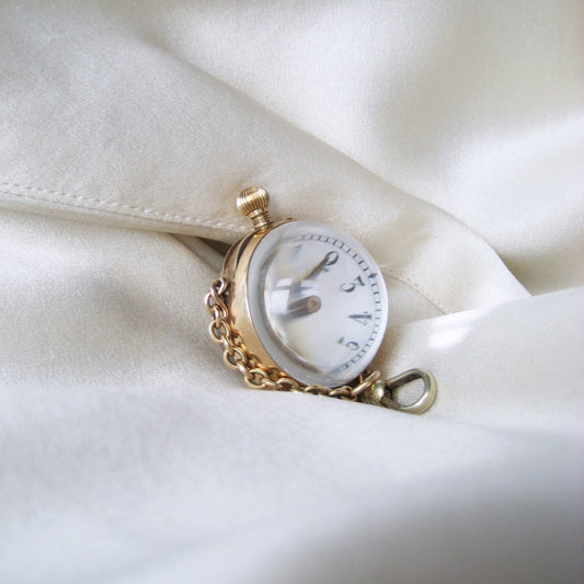 Edwardian Rock Crystal “Pool of Light” Watch Pendant