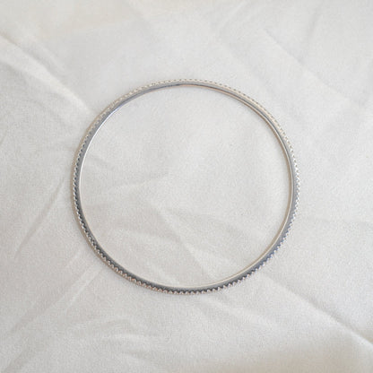 Diamond Bangle Bracelet in 18K