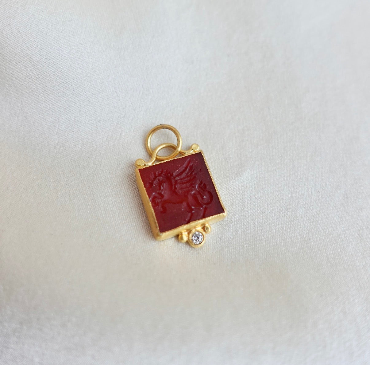 Pegasus Intaglio Pendant
