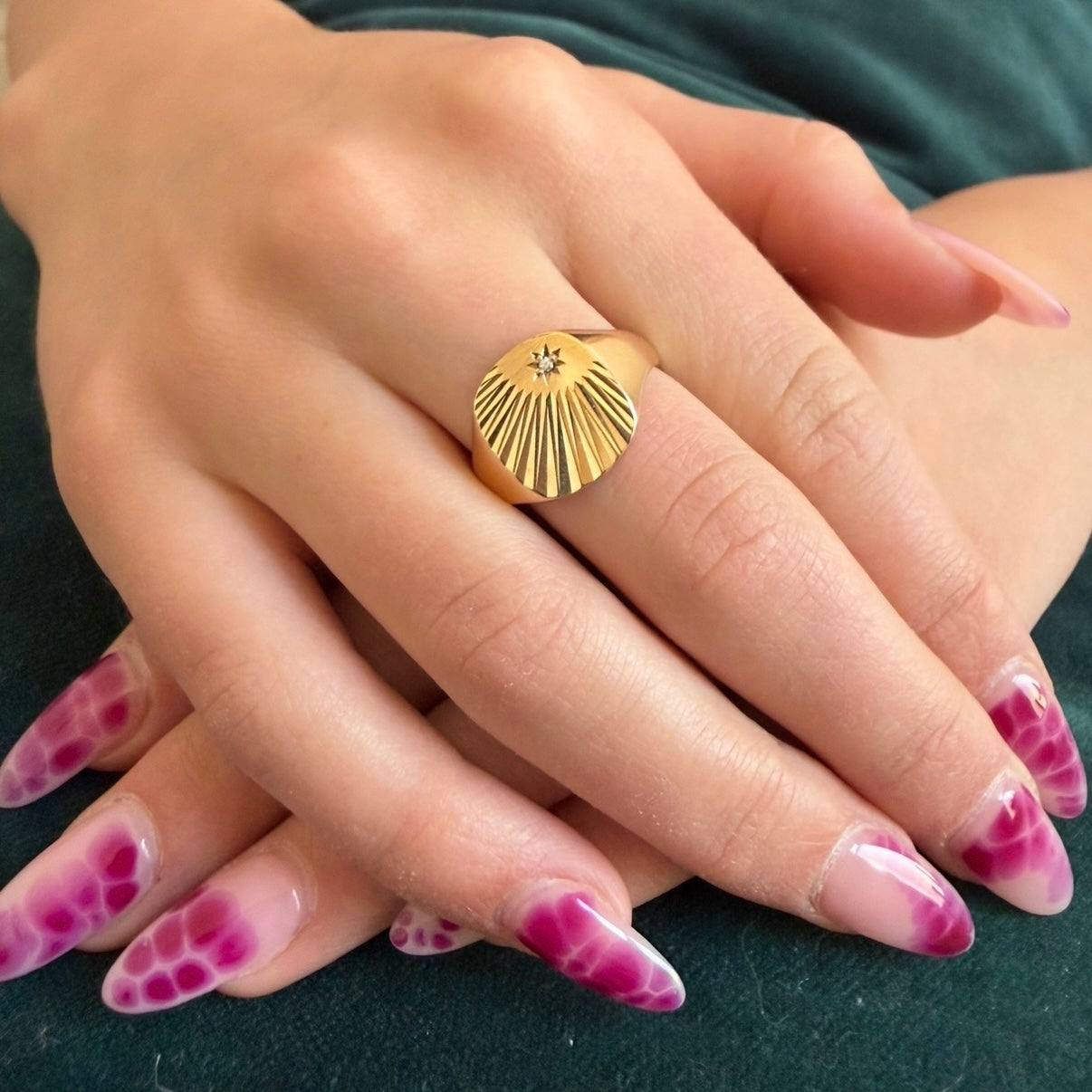 Starlight Signet Ring