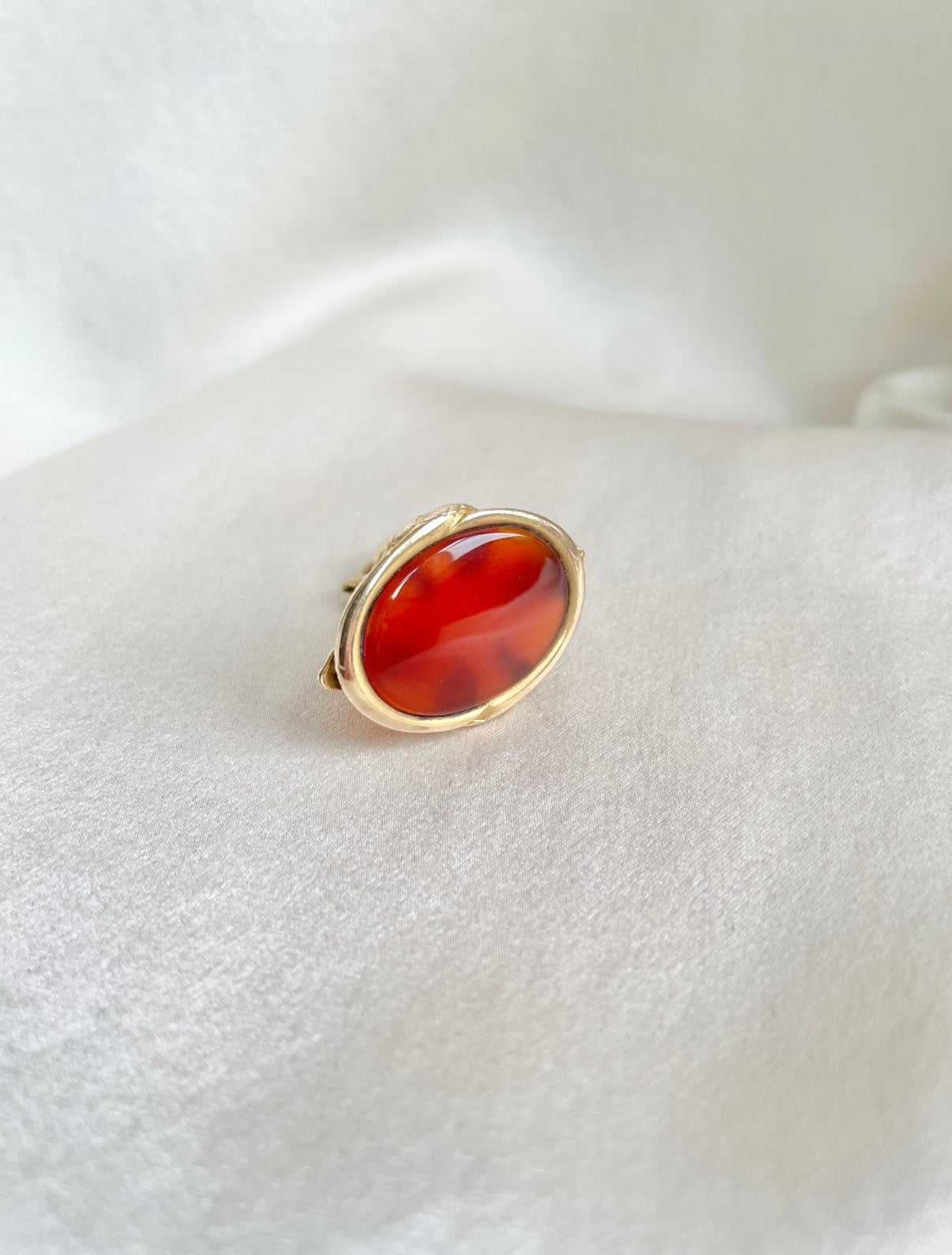 Victorian Quadruple Snake Carnelian Fob