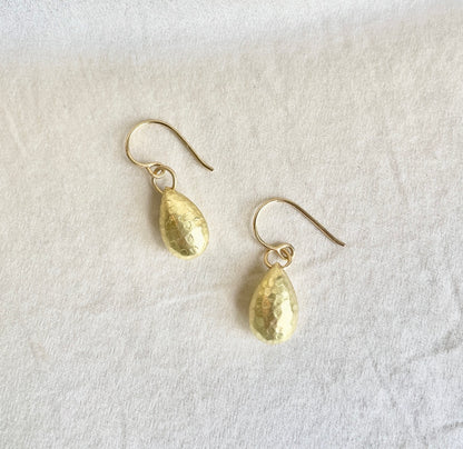 Sculptural drop earrings