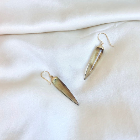 Handmade Smoky Topaz Bullets