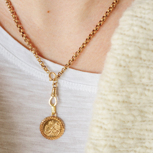 Vintage French Libra Pendant by Perroud