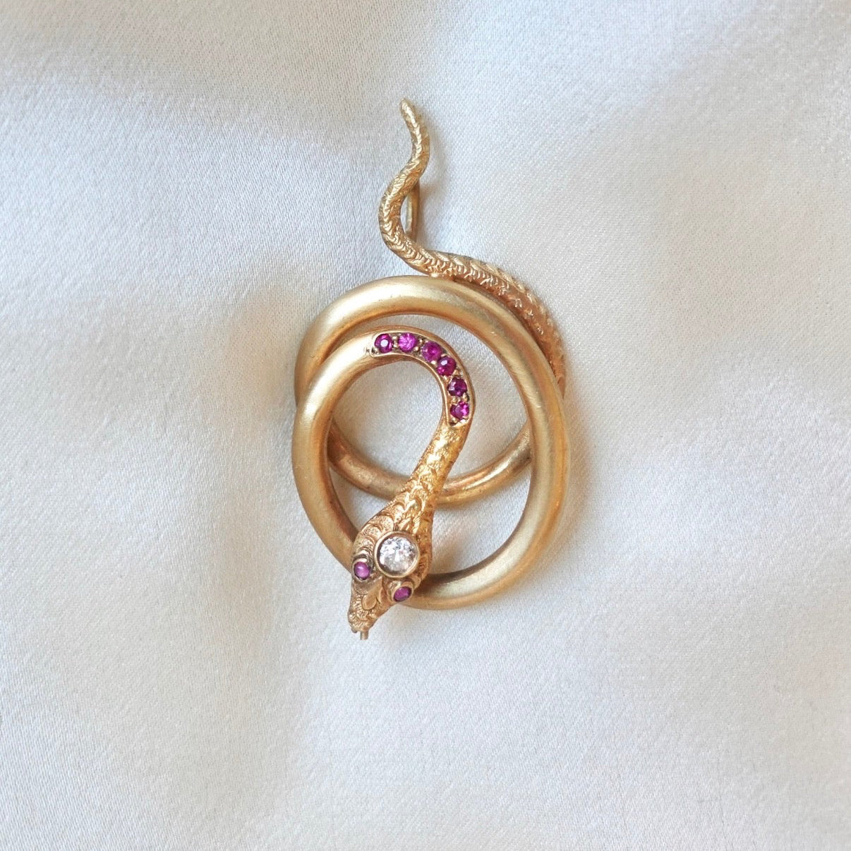 The Serpent Love Knot Pendant