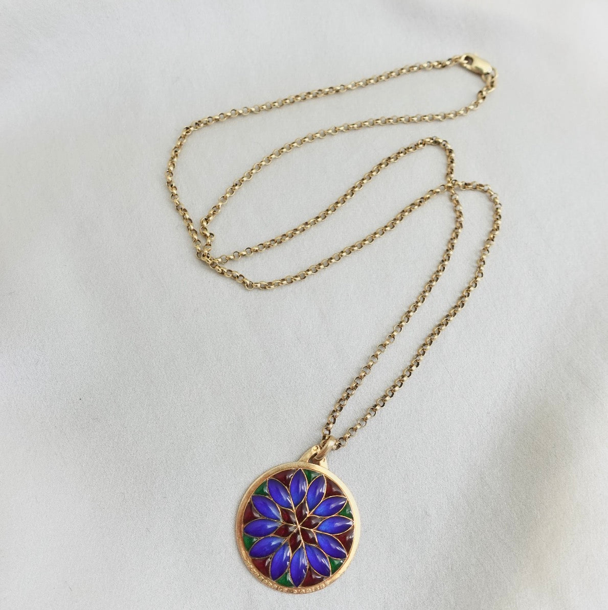 14K Rolo Chain in 24 inches