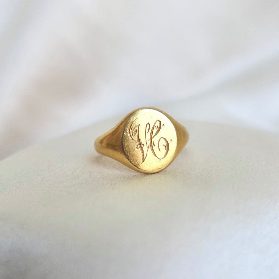 1926: Initial Signet Ring