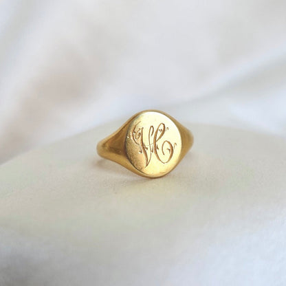 1926: Initial Signet Ring