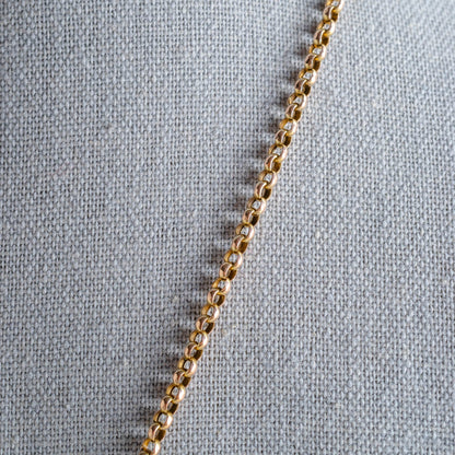 Belcher Watch Chain in 9k Gold with Dog Clip Closure