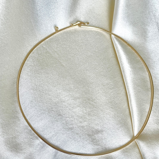 Vintage Cartier 18K Gold Neck Wire