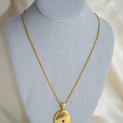 Stunning Solid Link 27" Rolo Chain in 18 Karat Yellow Gold