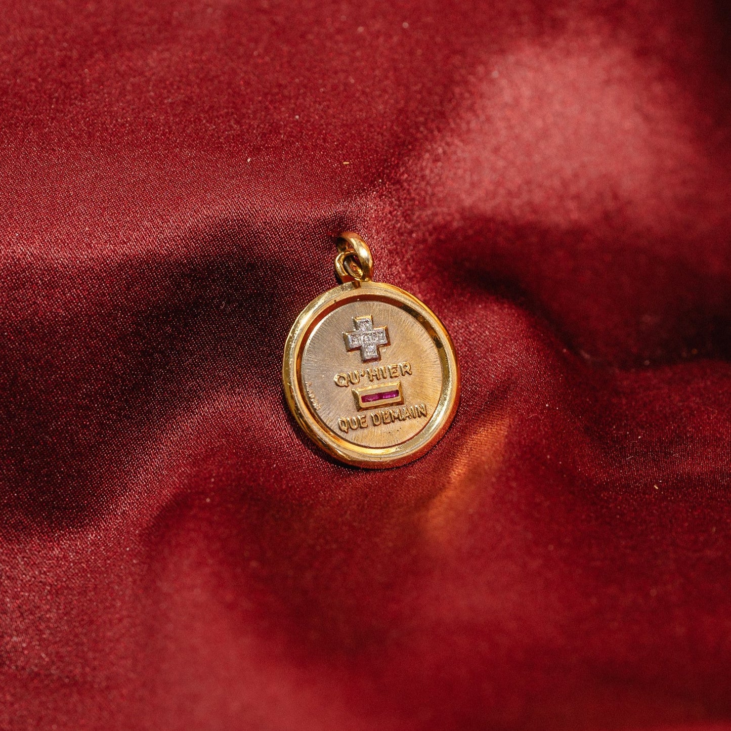 Qu’hier Que Demain Alphonse Augis Love Medal
