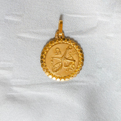 Vintage French Libra Pendant by Perroud
