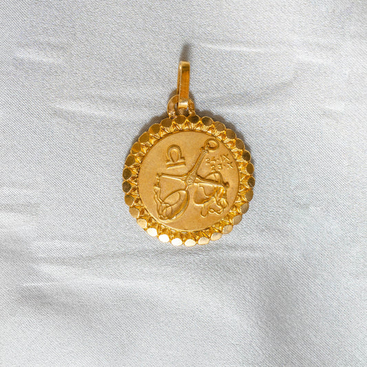 Vintage French Libra Pendant by Perroud